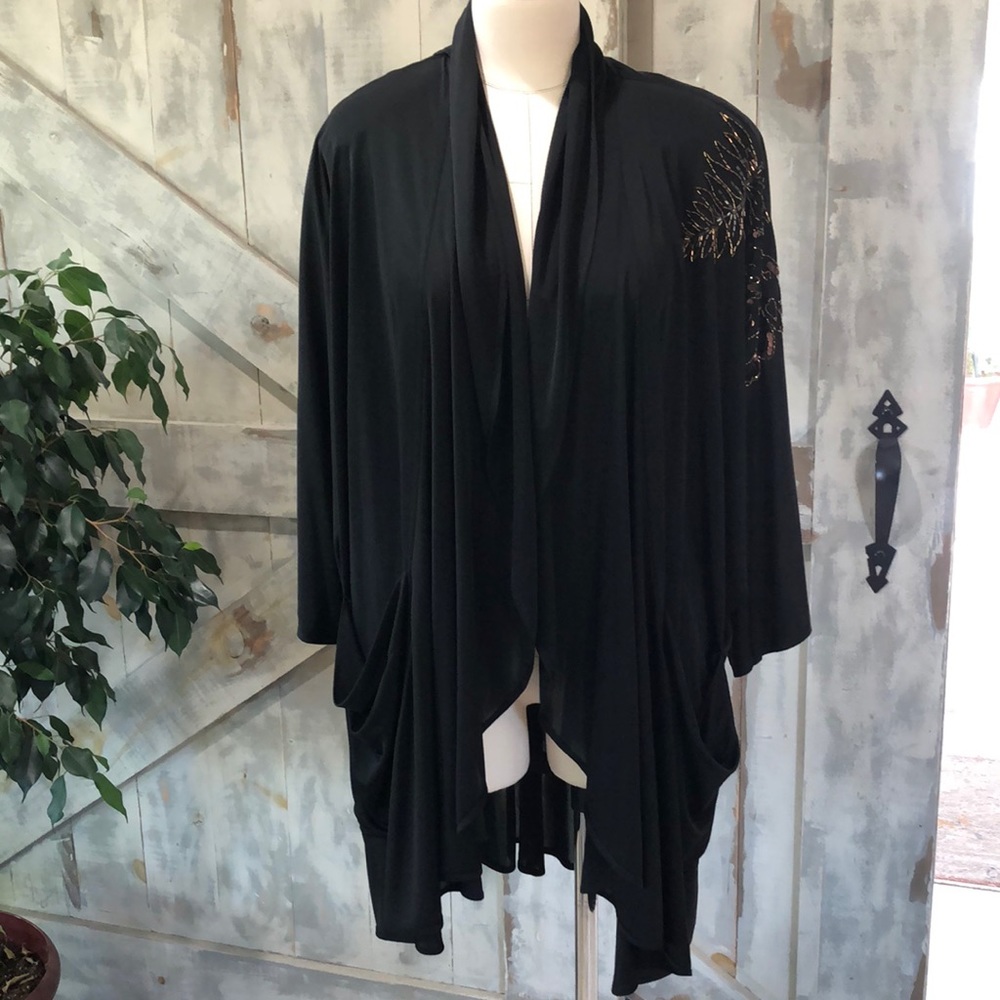 70’s/80’s Vintage Christian Dior beachwear beaded  kimono
